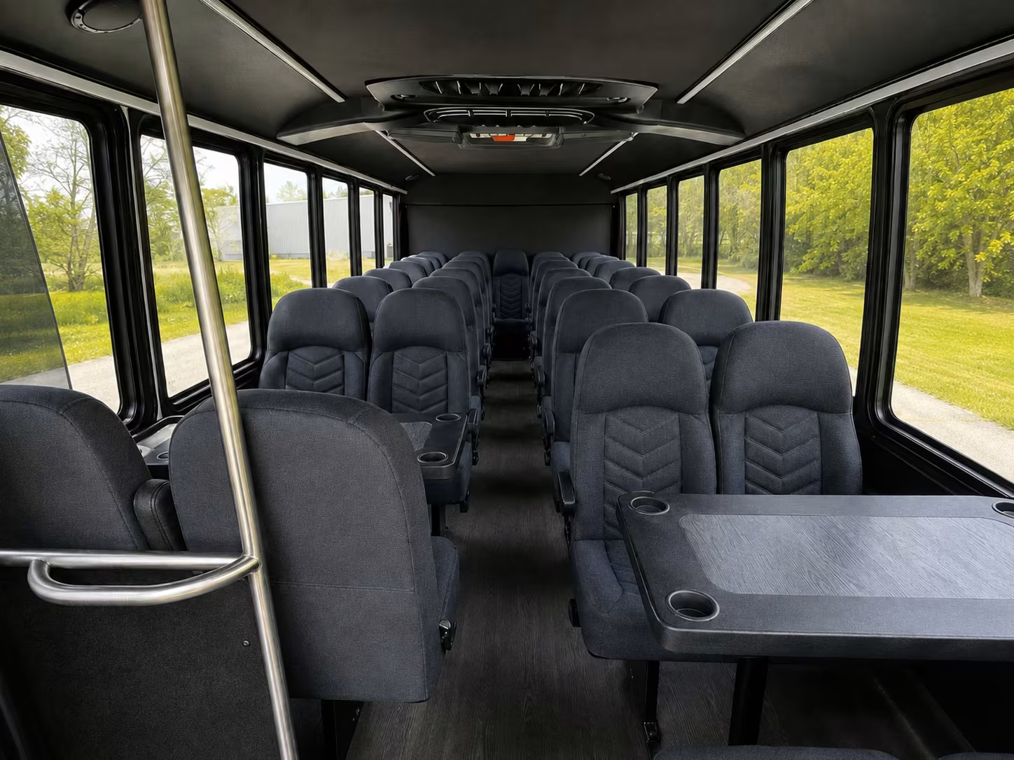 18 passenger minibus inside