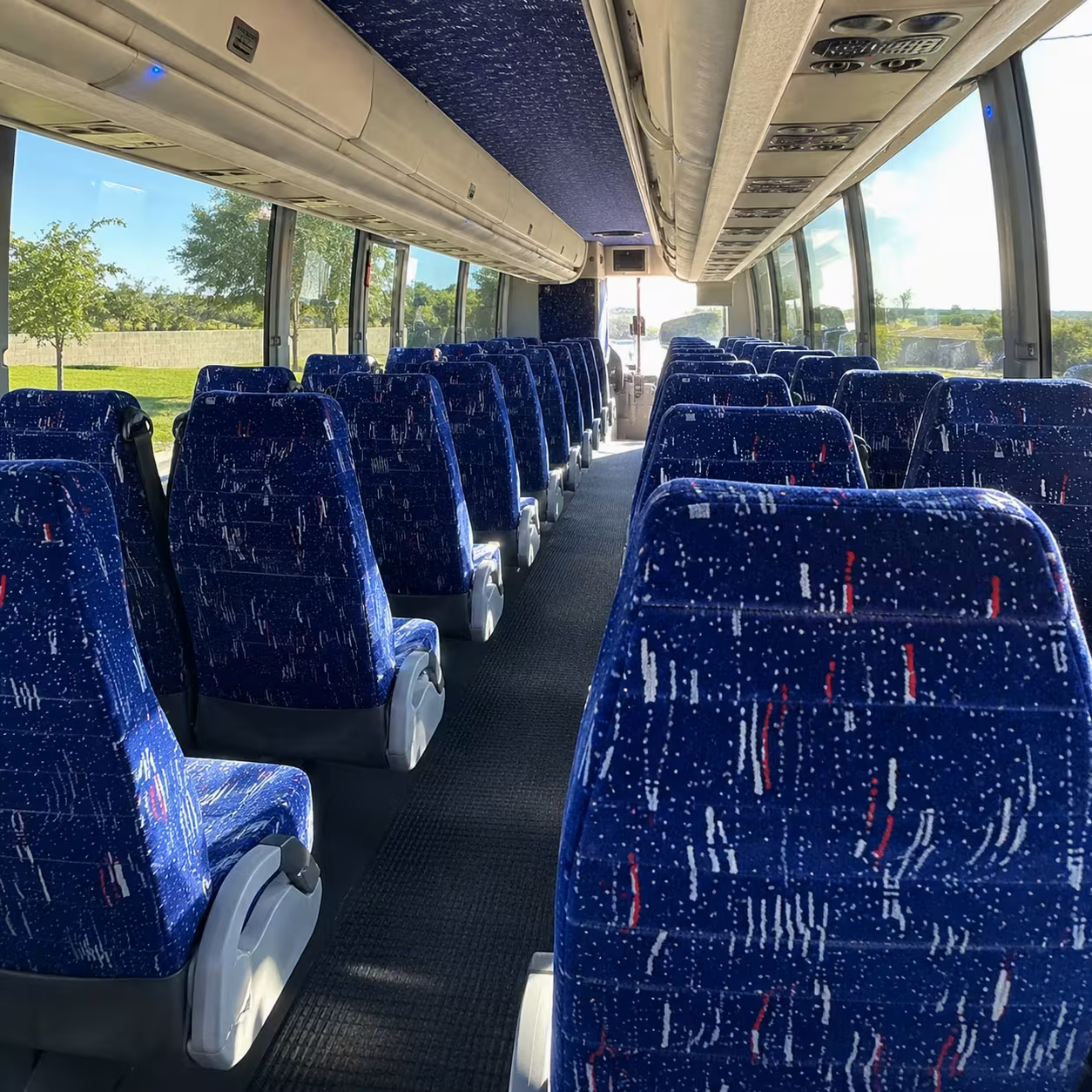 omaha charter bus rentals for chi health center conventions
