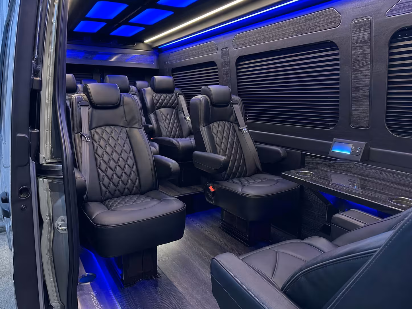 sprinter van transportation for groups and events across omaha