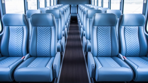 55 passenger charter bus interior omaha