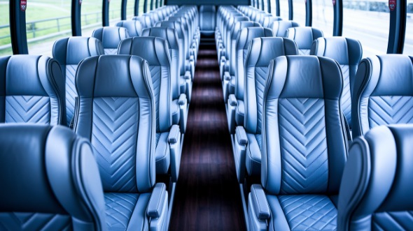 56 passenger charter bus interior omaha