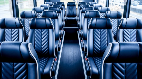 omaha 15 passenger minibus inside