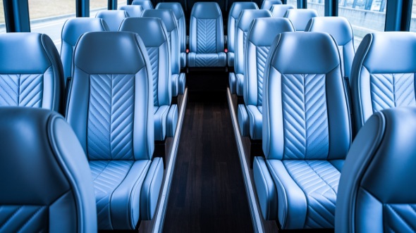 omaha 15 passenger minibus interior