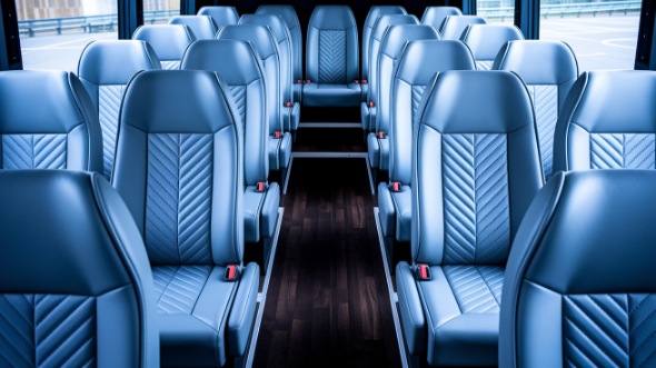 omaha 30 passenger minibus inside