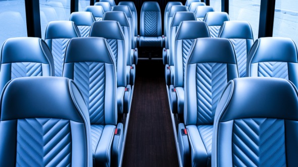 omaha 35 passenger minibus inside